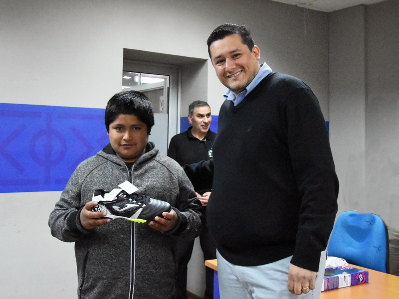 CLUB DEPORTES TEMUCO, CUMPLIO UNO DE LOS SUEÑOS DE DAVID MILLAN LLANQUINAO