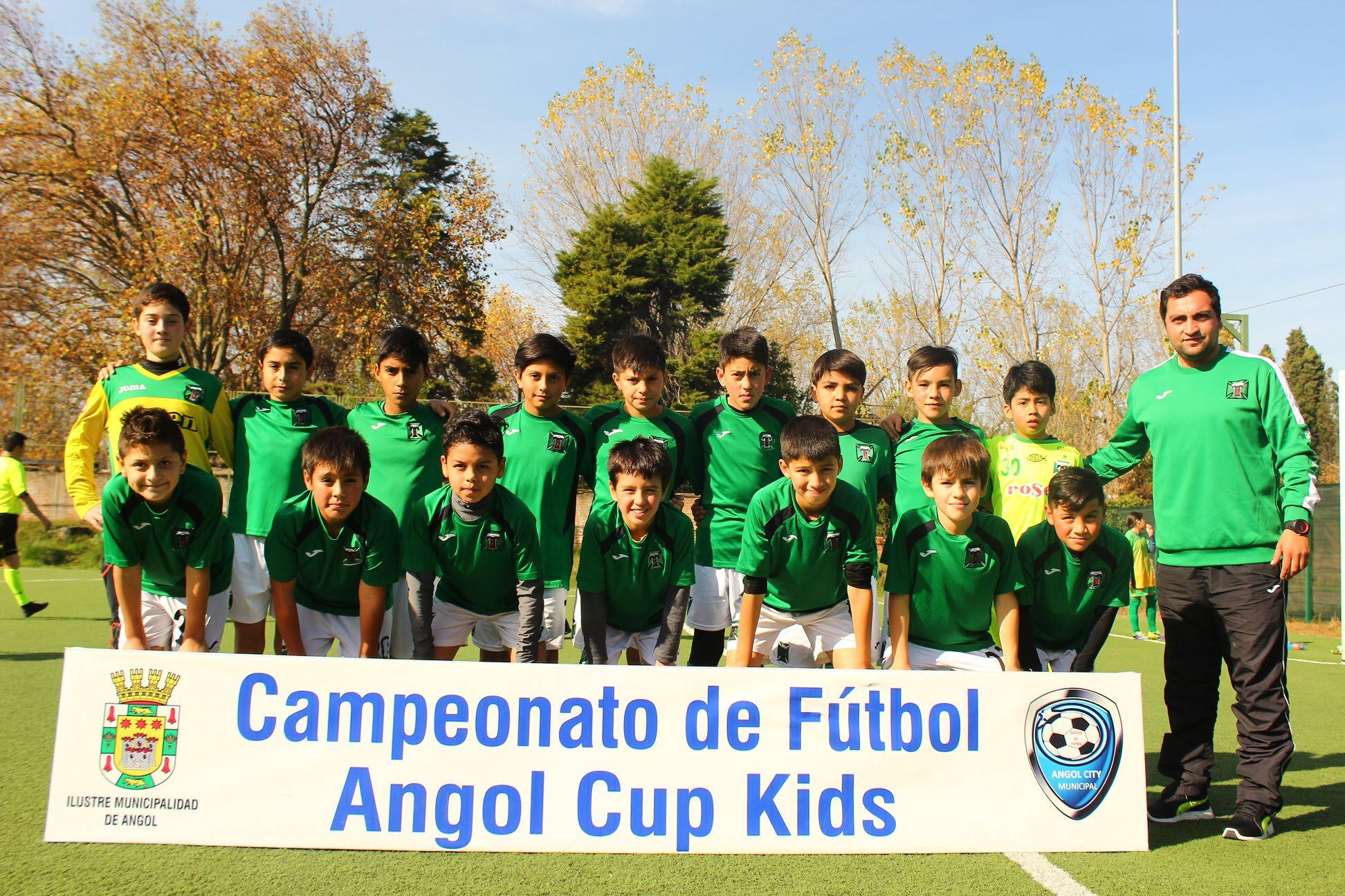 ESCUELA FORMATIVA ALBIVERDE PARTICIPO ANGOL CUP 2018