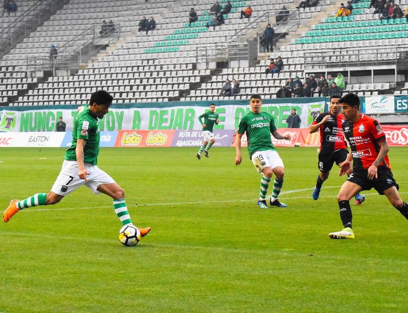 CLUB DEPORTES TEMUCO Y D. ANTOFAGASTA REPARTIERON PUNTOS EN EL GERMAN BECKER